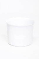 Variations of cachepots: white cache pot