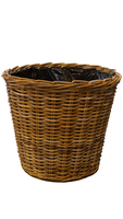 Variations of cachepots: Rattan basket